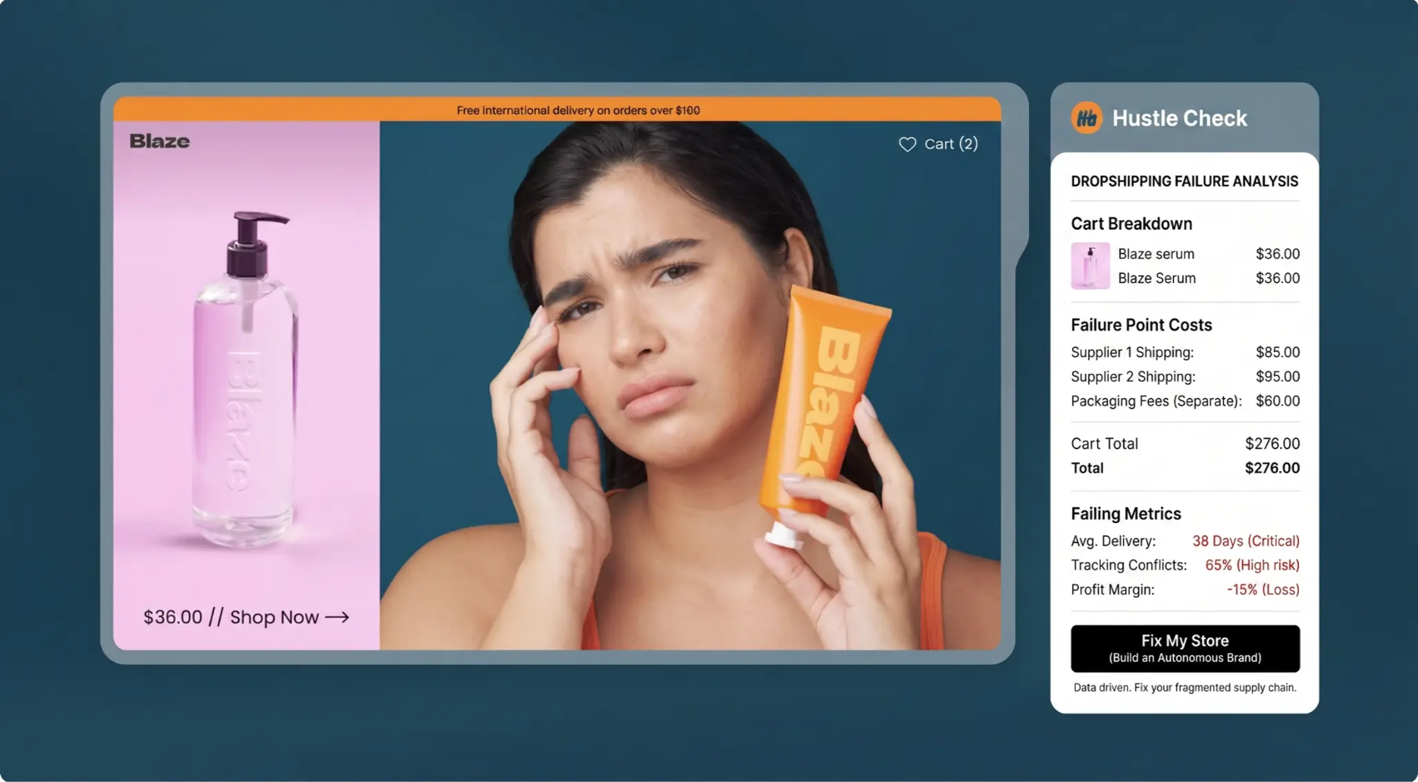 The "Hustle" is Dead: Why Your Dropshipping Store is Failing (and How to Fix It)